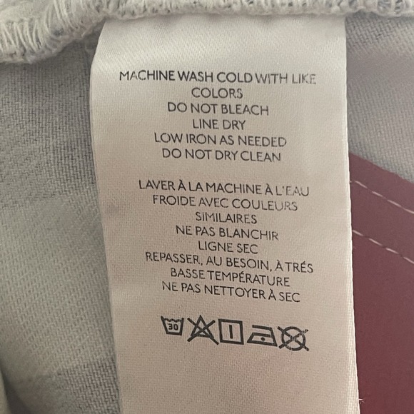 Free People Firecracker Flare Striped Jeans Womens 27 Red White Blue USA Hippie - Picture 13 of 13